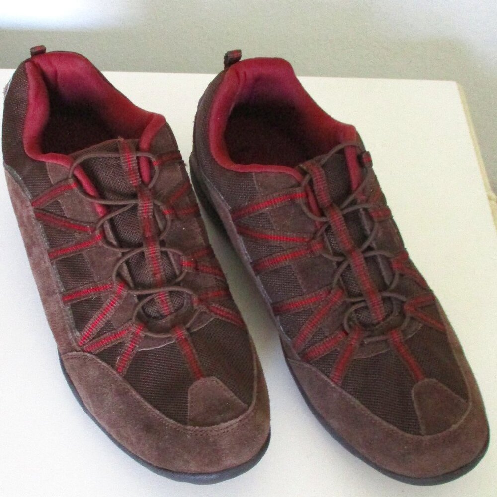 Croft & Barrow Jordana Brown Womens Suede Textile Hiking Boot Sneaker - Size 11M